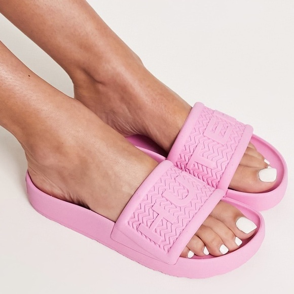 HUNTER Bloom Algae Foam Slides - Picture 1 of 3